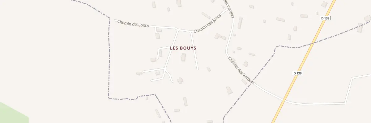 Plan du 225 Che des Joncs à Saint-Symphorien