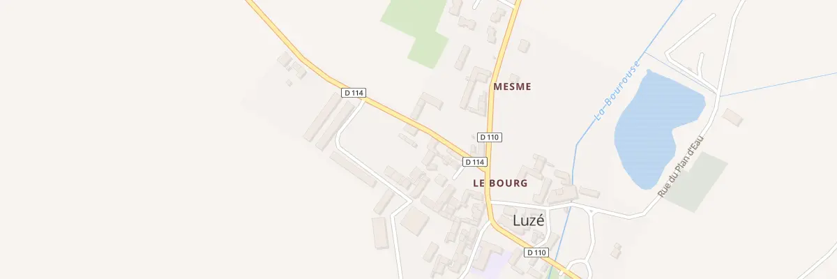 Plan du 3 Rue de Beauregard à Luzé
