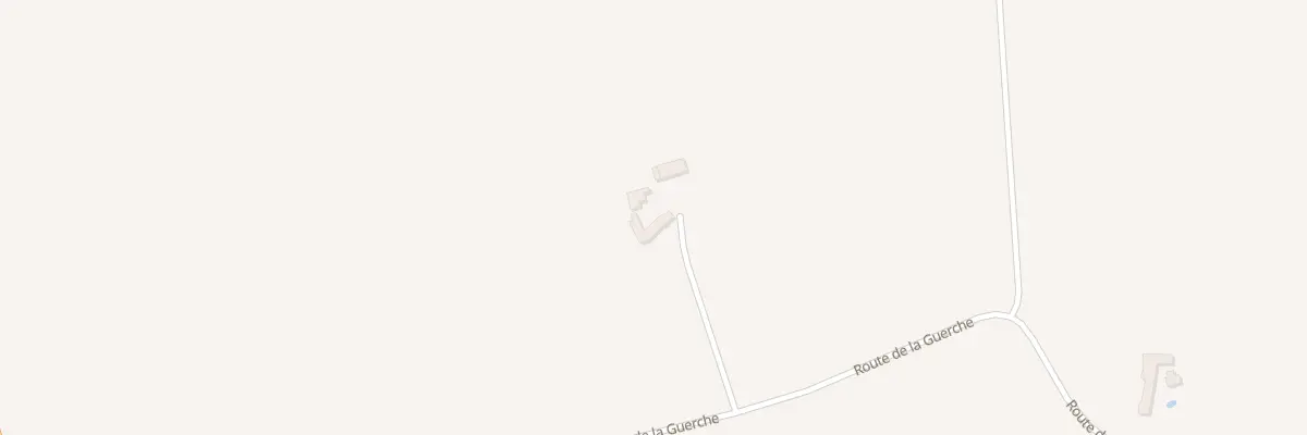 Plan du 15 Rte de la Guerche à Thuré