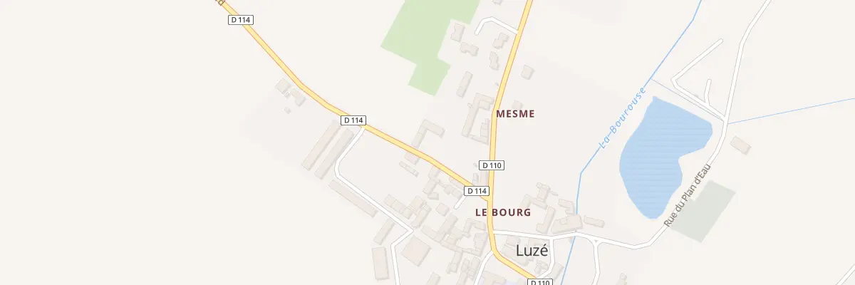 Plan du 2 Rue de Beauregard à Luzé