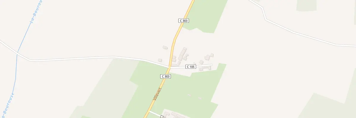 Plan du 1A Villevert à Luzé