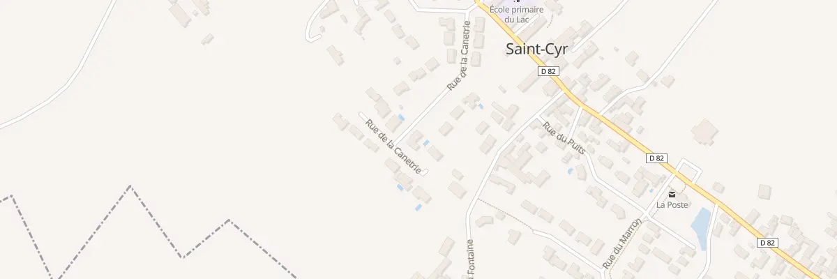 Plan du 14 Rue de la Canetrie à Beaumont Saint-Cyr
