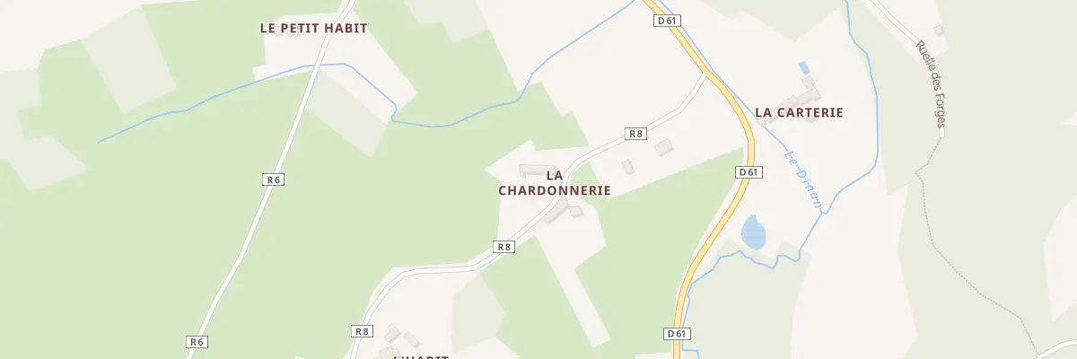 Plan du 5099 La Chardonnerie à Thoiré-sur-Dinan