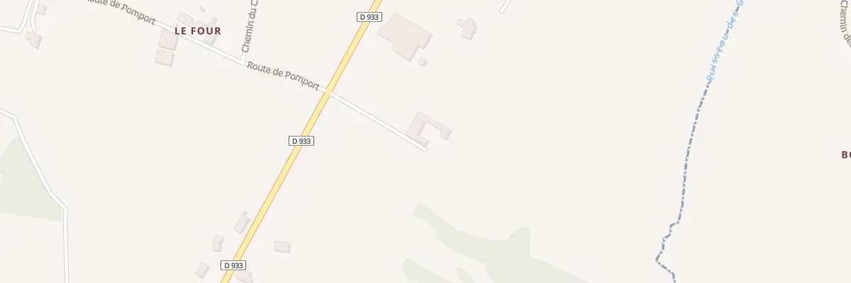 Plan du 36A Le Touron à Rouffignac-de-Sigoulès