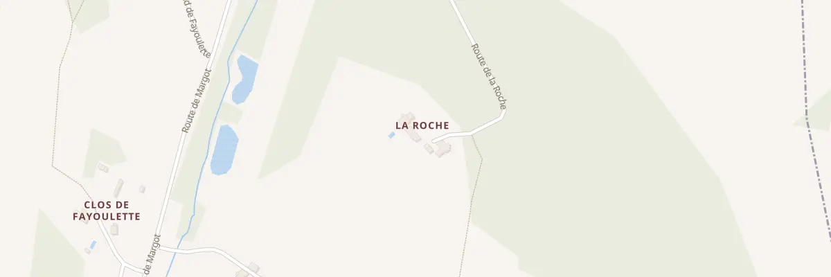 Plan du 94 La Roche à Douchapt