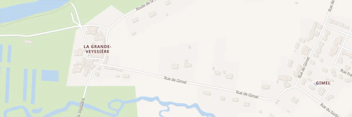Plan du 870 La Grande Veyssiere à Neuvic