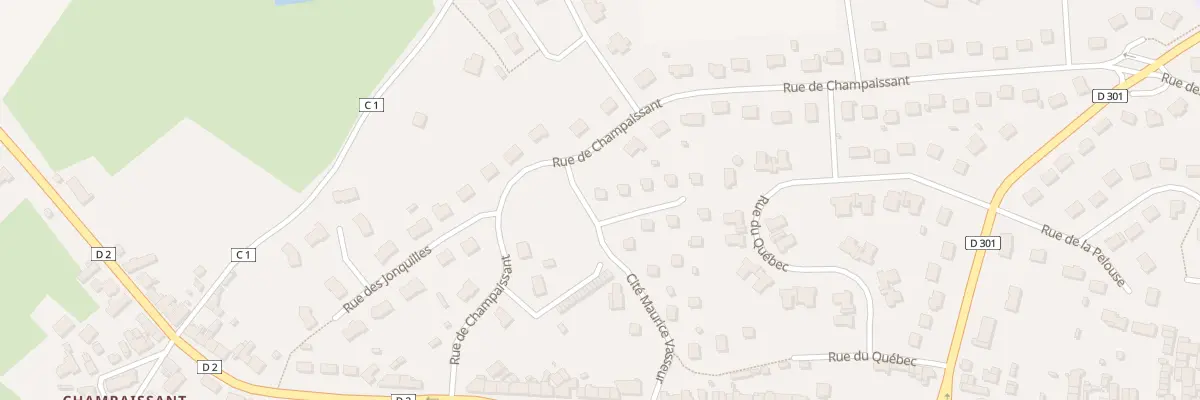 Plan du 1 Cité des Roseaux à Saint-Cosme-en-Vairais