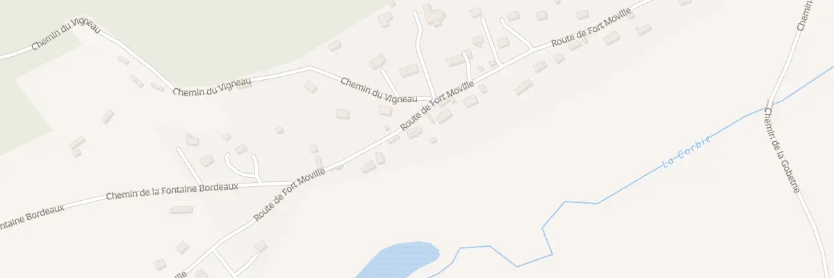 Plan du 23 Rte de Fort Moville à Toutainville