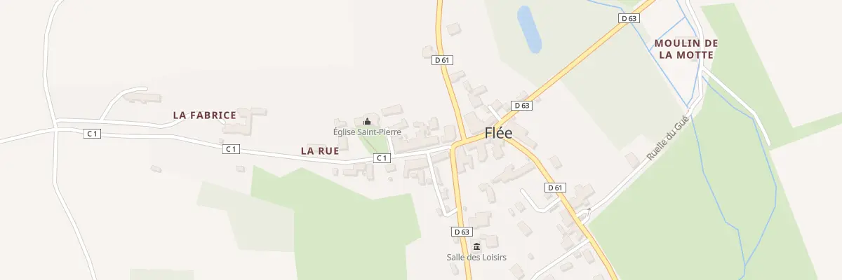 Plan du 8 Rue de Mascara à Flée