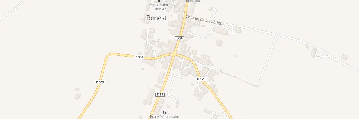 Plan du 24 Rue Jean Robert Charraud à Benest