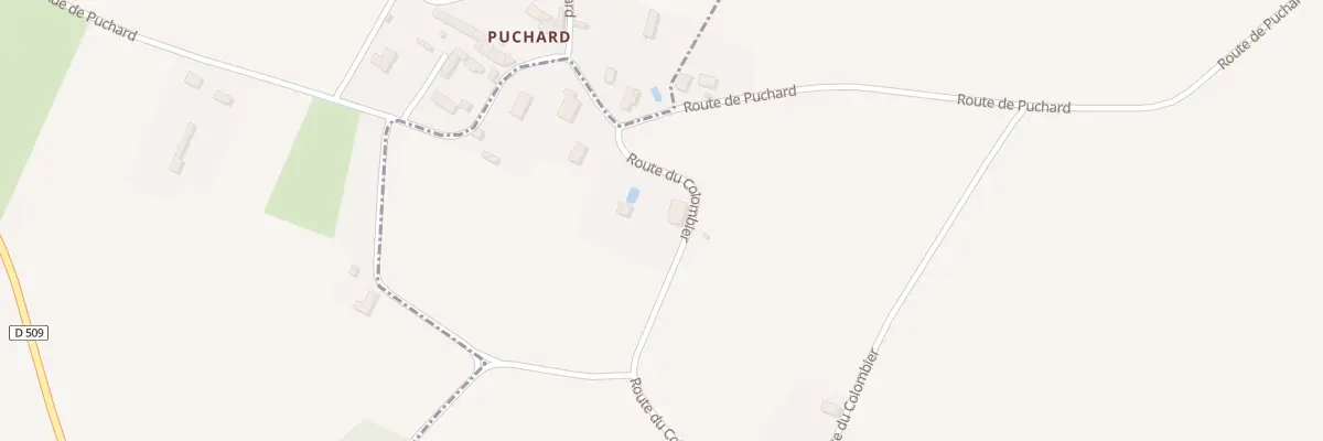 Plan du 5079 La Grande Metairie à Parçay-sur-Vienne