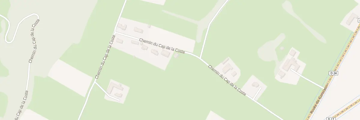 Plan du 20 Cap de la Coste à Uglas