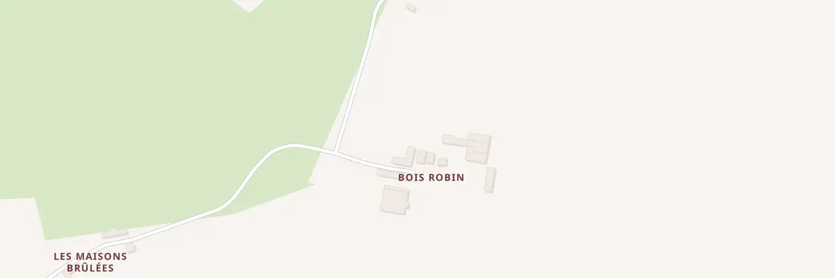Plan du 30 Bois Robin à Chemilli
