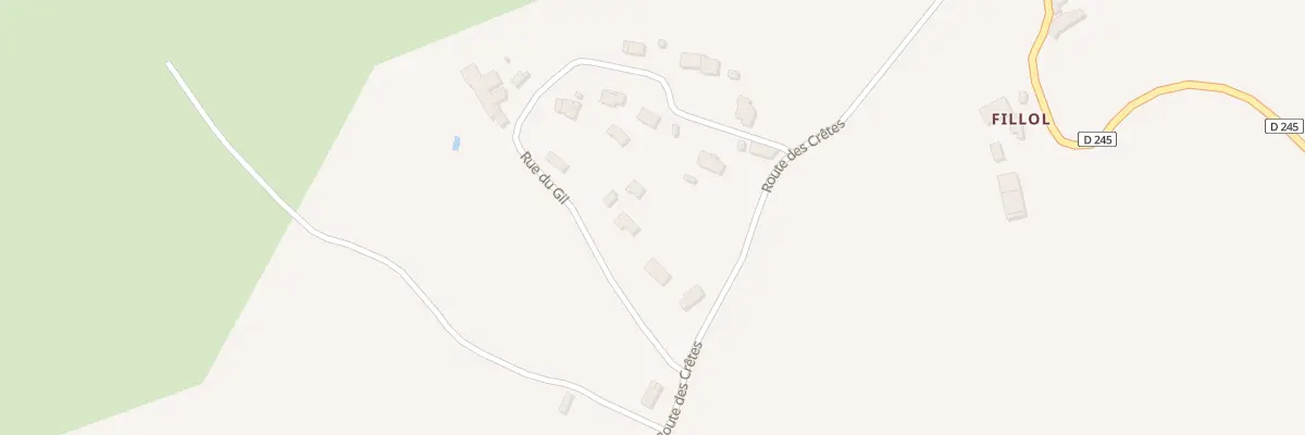 Plan du 355 Rue du Gil à Clermont-Dessous