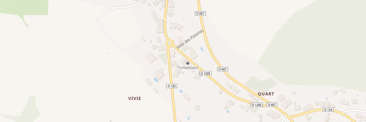 Plan du 55 Rue de la Poste à Tombebœuf