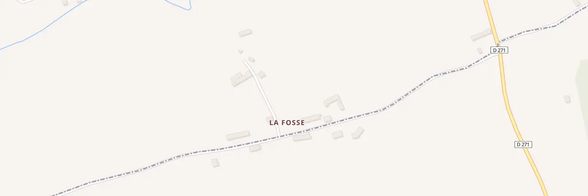 Plan du 14 La Fosse à Boëcé
