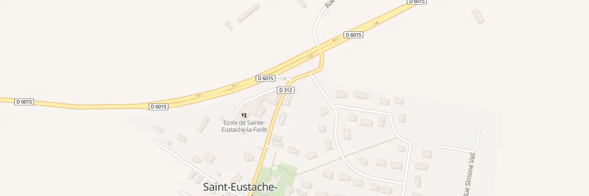 Plan du 24 Rue Andre Caplet à Saint-Eustache-la-Forêt