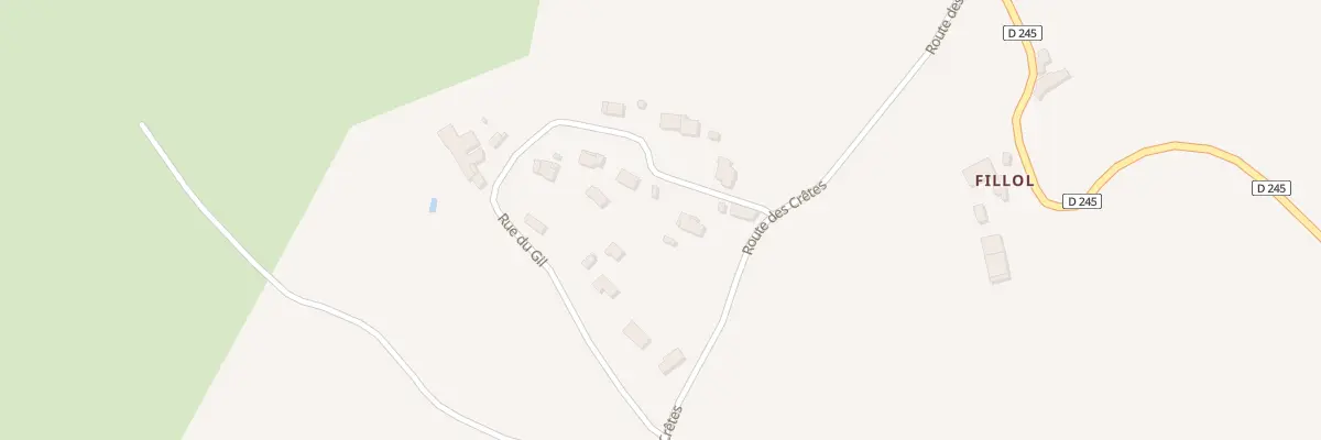 Plan du 77 Rue du Gil à Clermont-Dessous