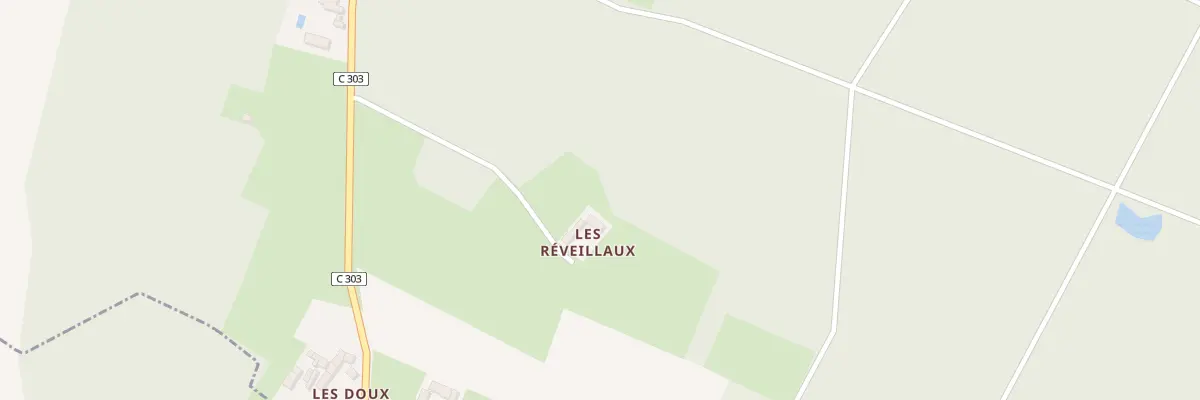 Plan du 130 Les Reveillaux à Luzé