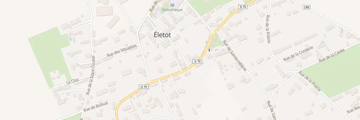 Plan du 34B Grand Rue à Életot