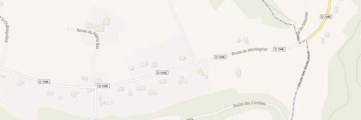 Plan du 54 Rte de Montagrier à Saint-Victor