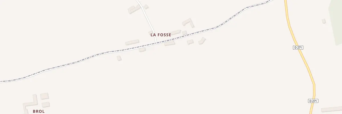 Plan du 8 La Fosse à Courgeoût