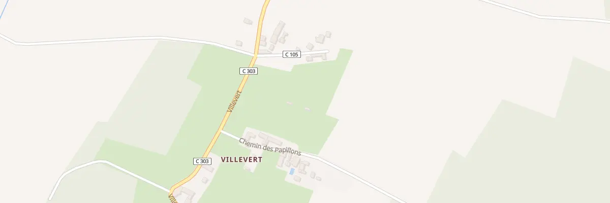 Plan du 9 Villevert à Luzé