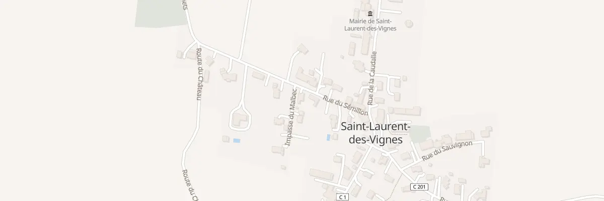 Plan du 3 Imp du Malbec à Saint-Laurent-des-Vignes