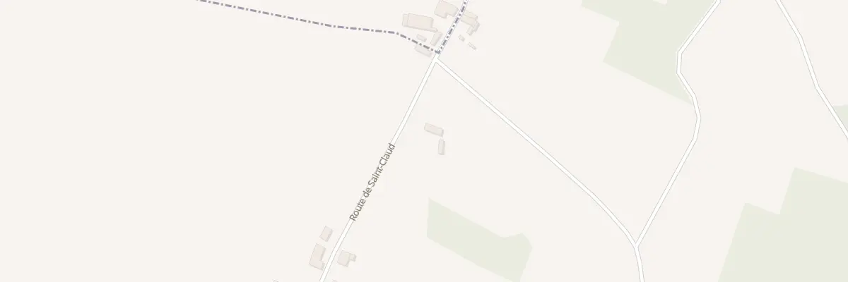 Plan du 2 Les Granges à Lussac