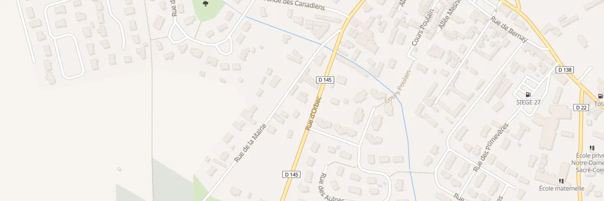 Plan du 5 Rue de Marolles à Thiberville