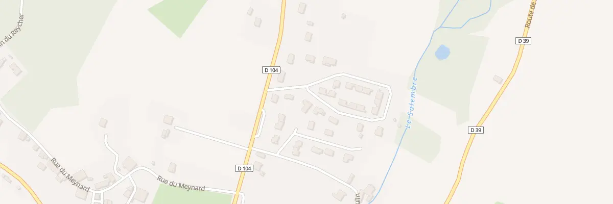 Plan du 4 Rue des Jarrissades à Saint-Germain-du-Salembre