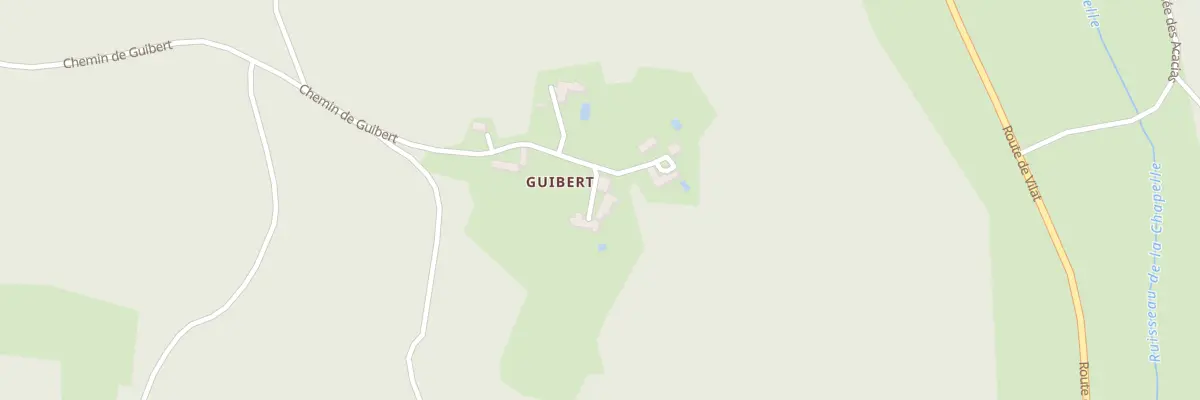 Plan du 176 Guibert Sud à Issac