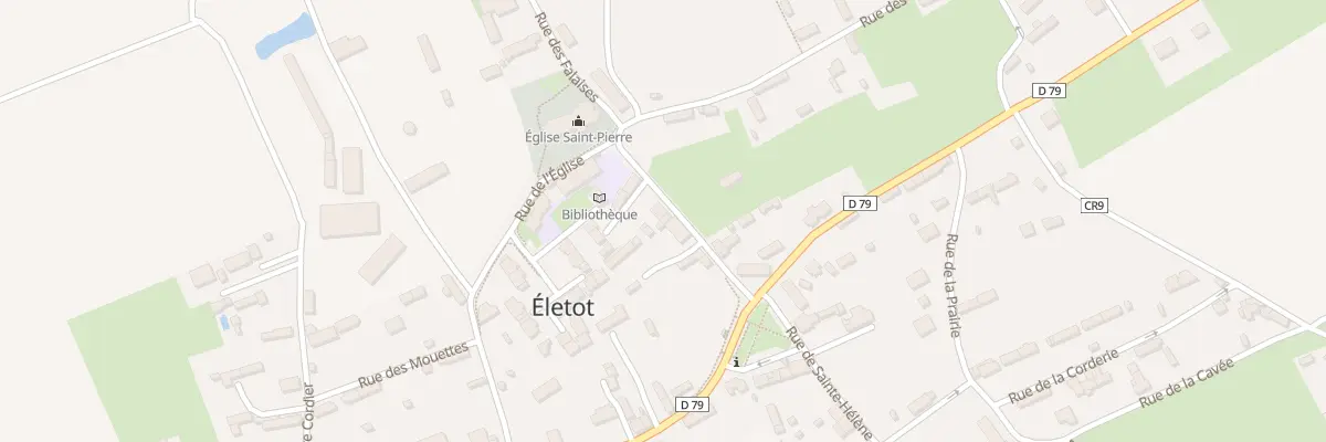 Plan du 79 Rue de l’Eglise à Életot
