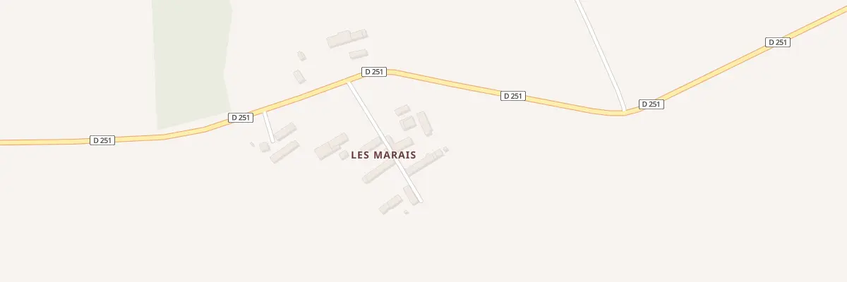 Plan du 164 Les Marais à Bazoches-sur-Hoëne