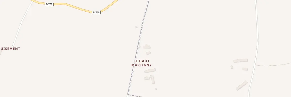 Plan du 32 Le Haut Martigny à Saint-Germain-de-Martigny
