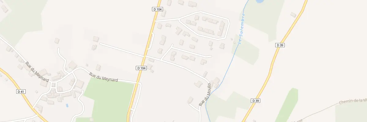 Plan du 6 Imp de la Tannerie à Saint-Germain-du-Salembre