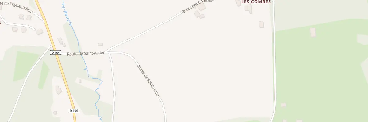 Plan du 139 Les Combes à Chantérac