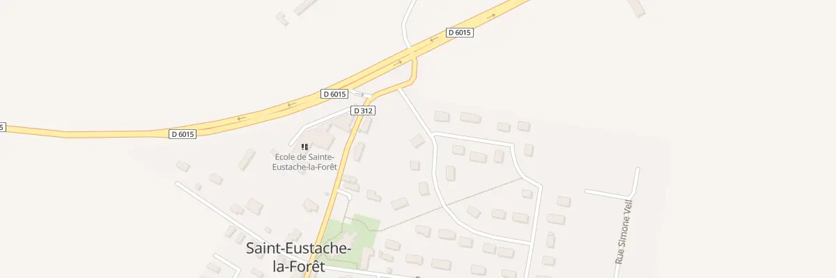 Plan du 50 Rue Andre Caplet à Saint-Eustache-la-Forêt