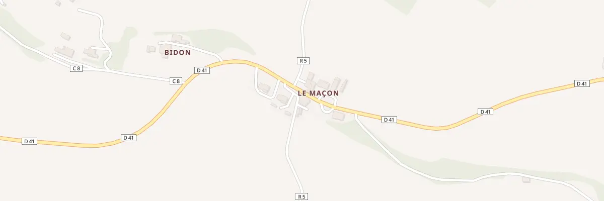 Plan du 5045 Le Macon à Castelnau-sur-l’Auvignon