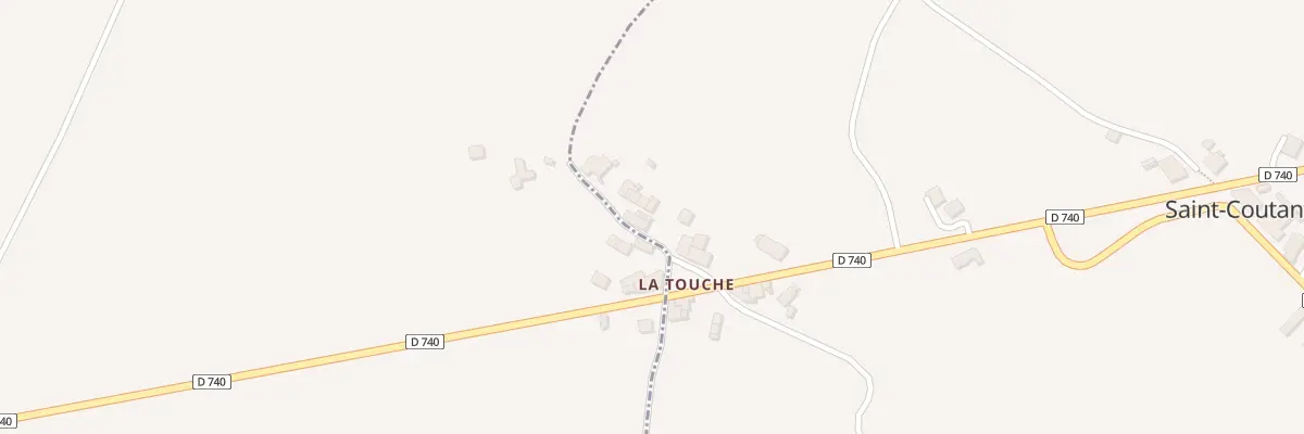 Plan du 5117 La Touche à Saint-Coutant