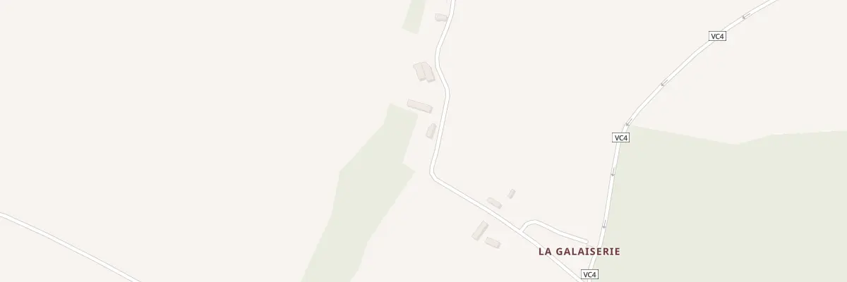 Plan du 400 La Galaiserie à Sainte-Gauburge-Sainte-Colombe
