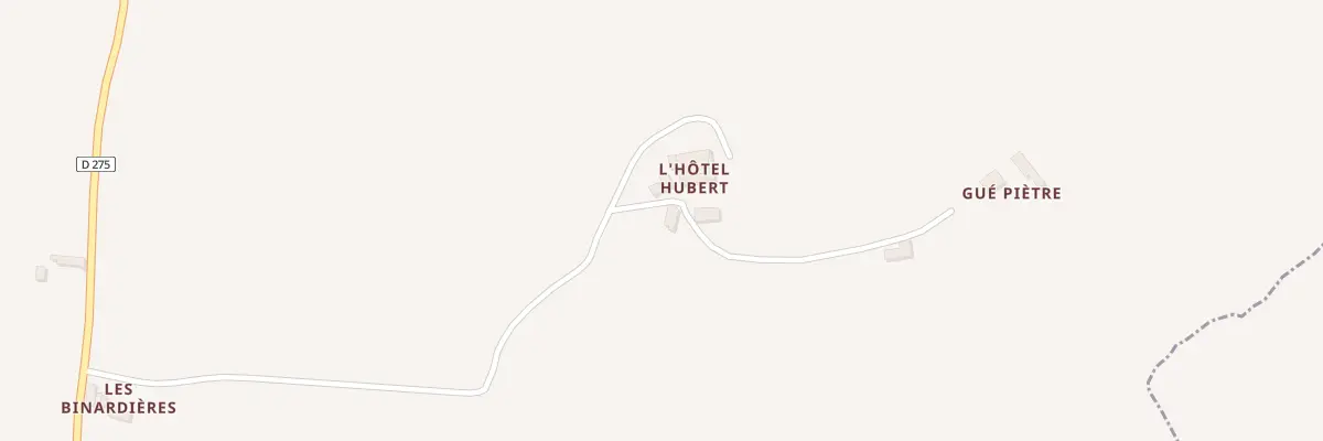 Plan du 7 L’Hotel Hubert à Chemilli