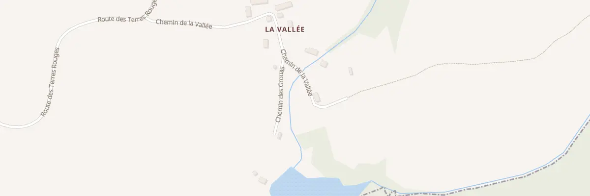 Plan du 5018 La Vallee à Mahéru