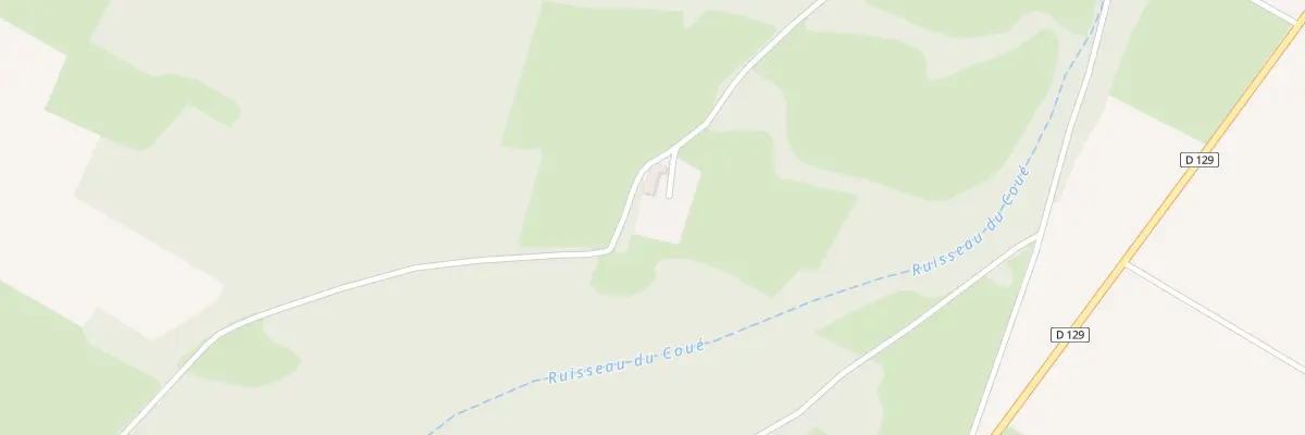 Plan du 5042 La Caoue à Réjaumont