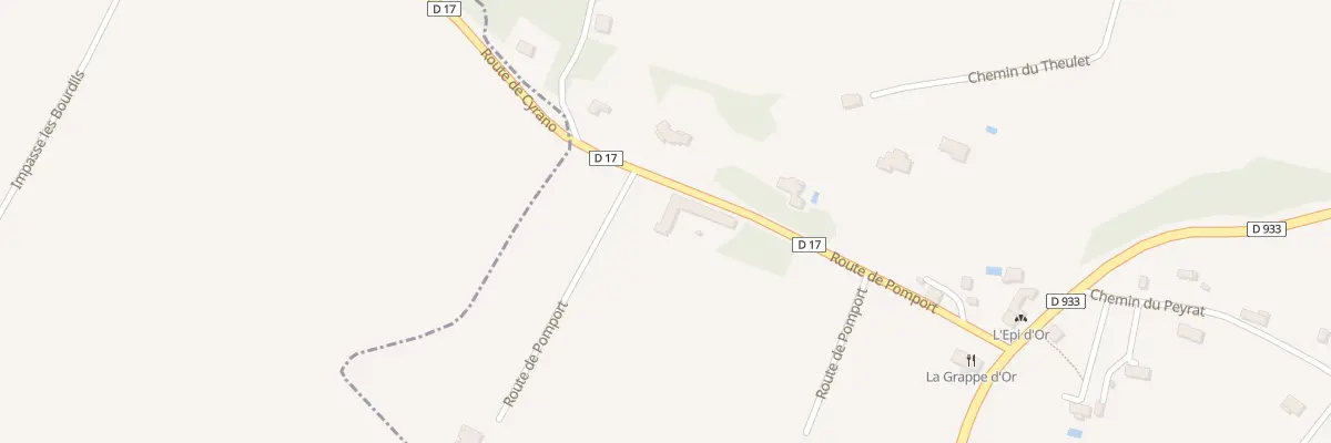Plan du 18A Le Treuilh de Nailhac à Monbazillac