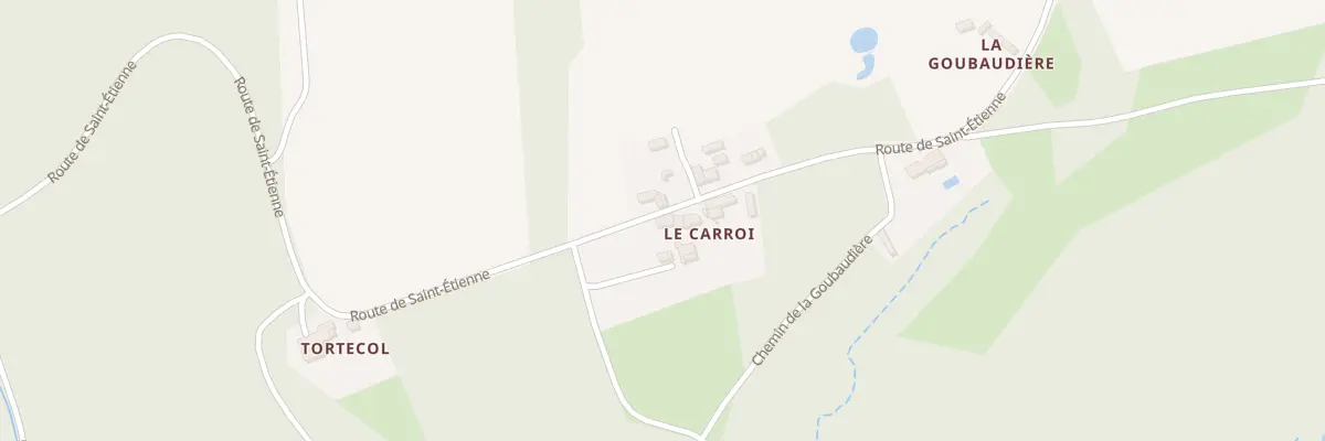 Plan du 366 Rte de Saint-Etienne à Mazières-de-Touraine