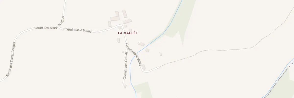 Plan du 5036 La Vallee à Mahéru