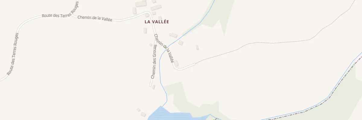 Plan du 5011 La Vallee à Mahéru