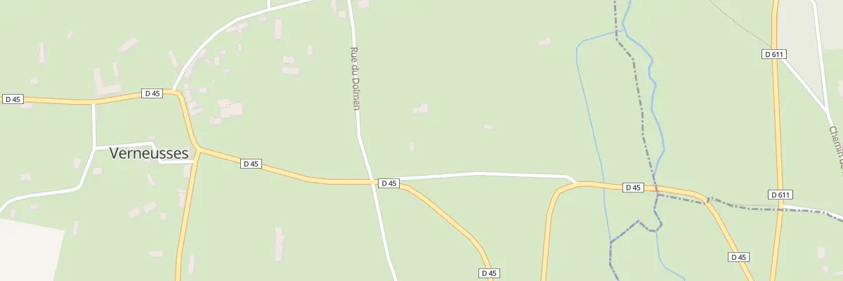 Plan du 750 Rue Grande à Verneusses