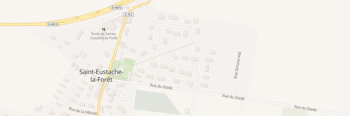 Plan du 197 Rue Andre Caplet à Saint-Eustache-la-Forêt